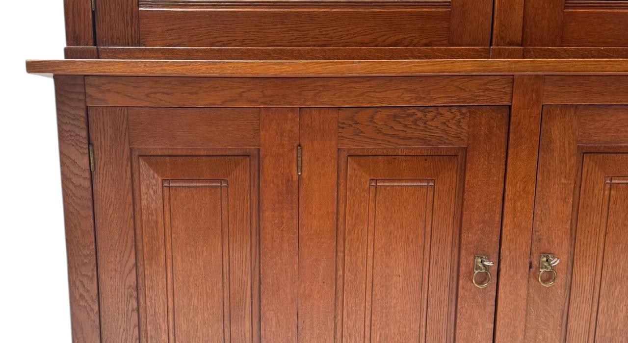 Arts & Crafts Library Bookcase by Willem Penaat for De Woning Amsterdam, 1904